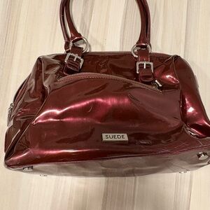 Shiny Red Handbag